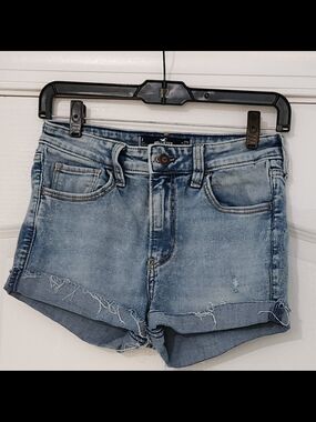 Hollister High-rise Super Skinny Denim Shorts